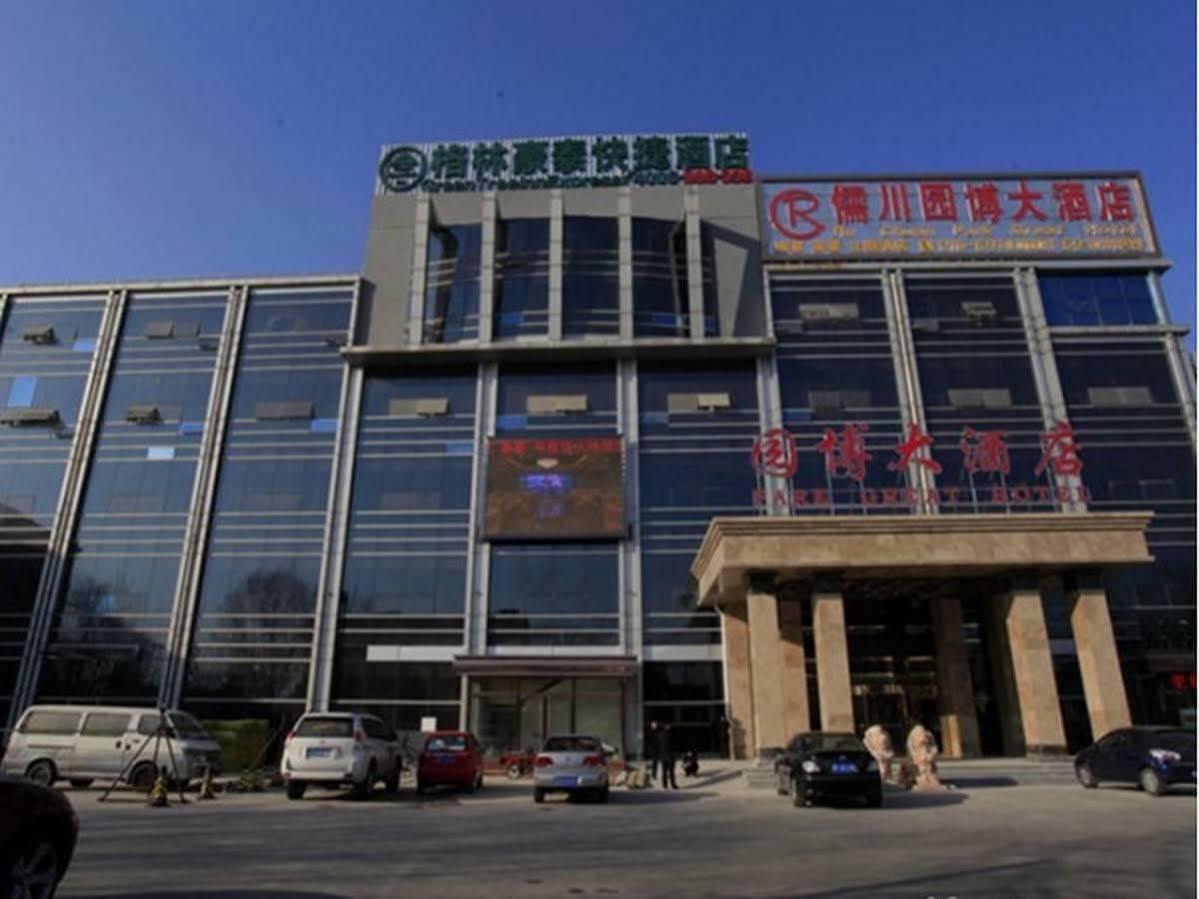 Greentree Inn Beijing Yanqing District Railway Station North Plaza South Caiyuan Hotel Eksteriør bilde